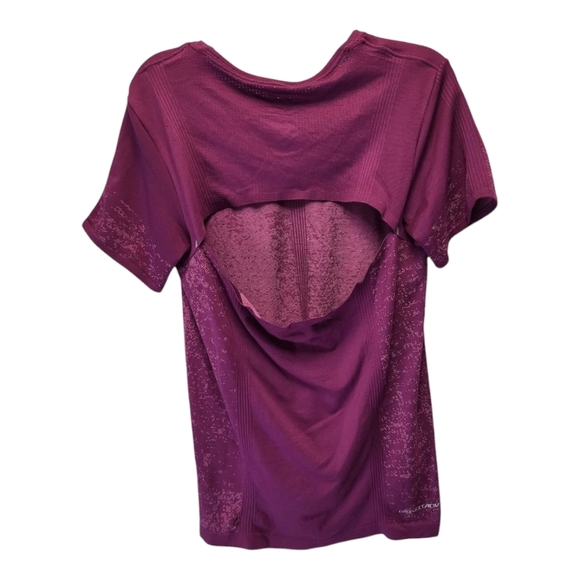 NWT Nike Women's Dri-FIT ADV Short-Sleeve Slim Fit Aura Top in Purple - Size XL - Picture 4 of 8